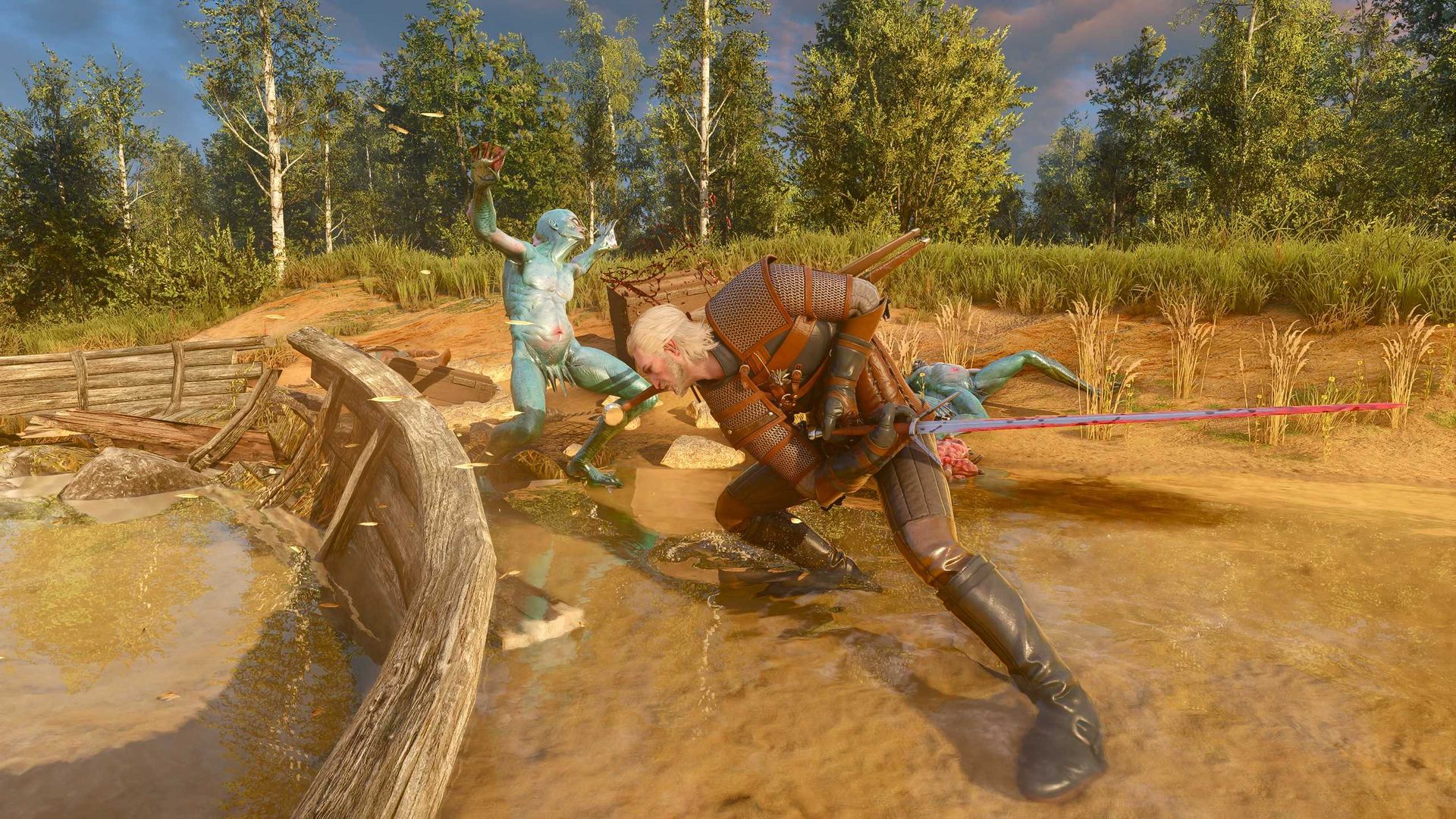 The Witcher 3-ийн дахин боловсруулсан тулалдаанд миний муу байгааг хэдэн минут үзүүллээ