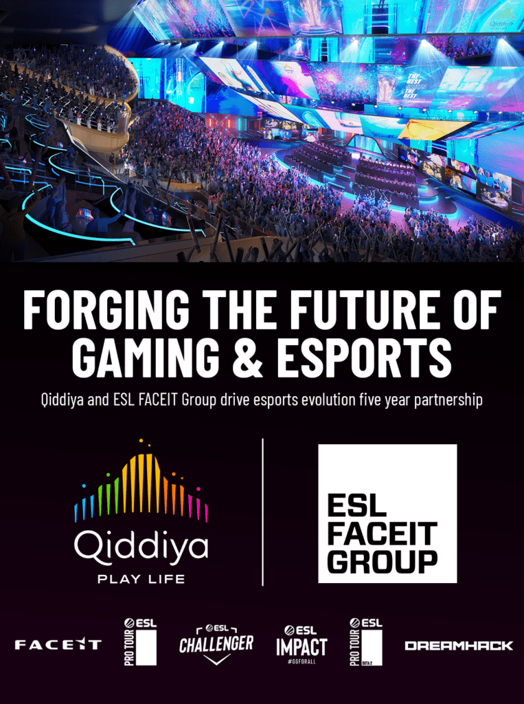 ESL FACEIT Group ба Qiddiya City таван жилийн хамтын ажиллагаагаар esports-ийн хөгжлийг урагшлуулна